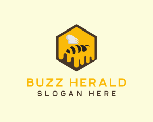 Bee Hive Honey logo design