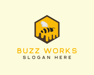 Bee Hive Honey logo design