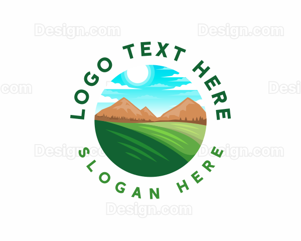 Mountain Nature Landscape Logo