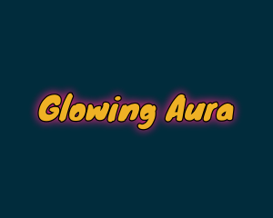 Comic Playful Glowing logo design