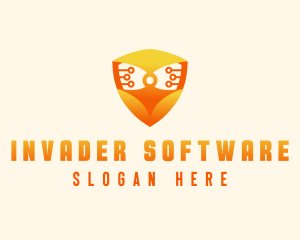 Shield Technology Software logo design