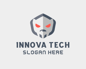 Robot Cyborg Tech  logo design