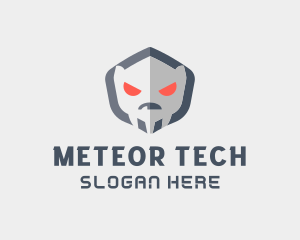 Robot Cyborg Tech  logo design