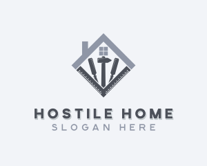 Home Improvement Carpentry Tools  logo design