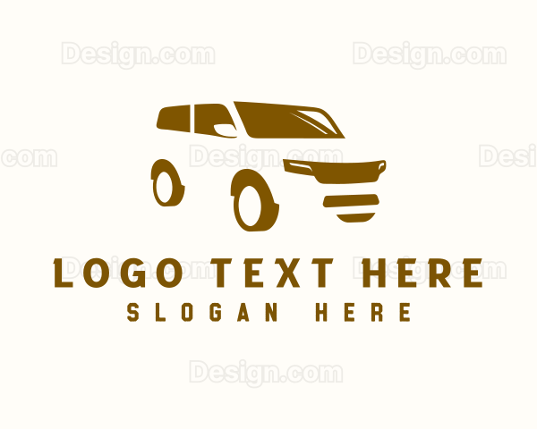 SUV Car Garage Logo