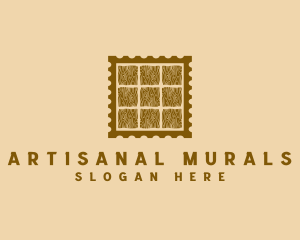 Artisan Woodwork Stamp logo design