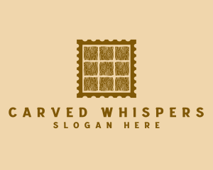 Artisan Woodwork Stamp logo design