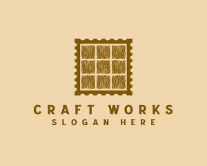 Artisan Woodwork Stamp logo