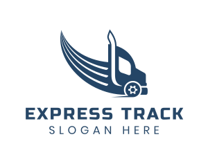 Cargo Trailer Truck logo design