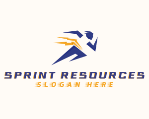 Sports Athlete Running logo