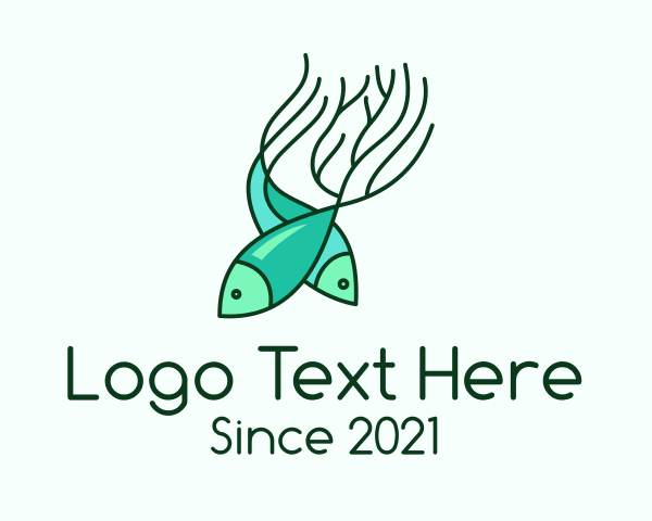 Fish Culture logo example 2