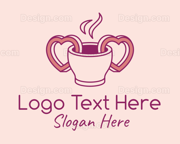 Coffee Date Drink Logo