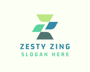 Organic Farm Letter Z logo design