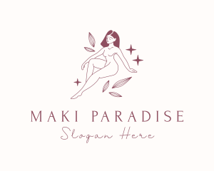 Naked Nature Model logo design