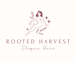 Naked Nature Model logo design