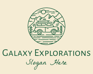 Off Road Vehicle Trip  logo design