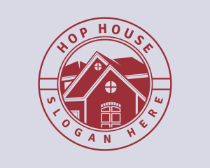 House Realty Badge logo design