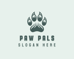 Wildlife Paw Vet logo design