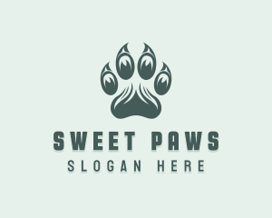 Wildlife Paw Vet logo design