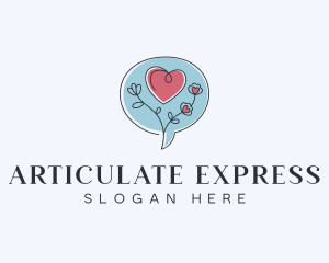 Psychology Heart Therapy logo design