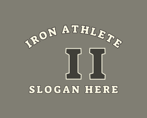 Masculine Sport Athlete logo design