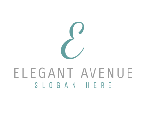 Elegant Cursive Event Planner logo design