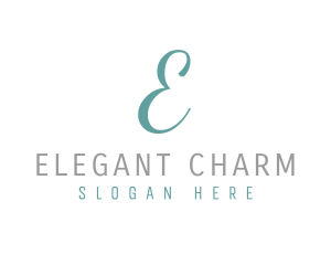 Elegant Cursive Event Planner logo design