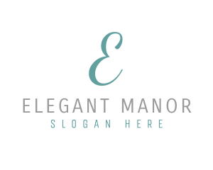 Elegant Cursive Event Planner logo design