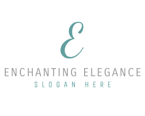 Elegant Cursive Event Planner logo design