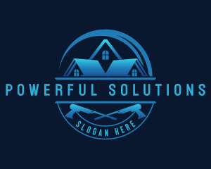 Housekeeping Power Washing logo design