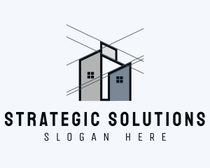 Residential Apartment Planning logo design