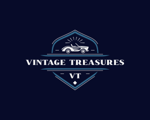 Vintage Car Vehicle  logo design