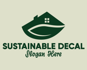 Green Sustainable Housing logo design