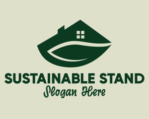 Green Sustainable Housing logo design