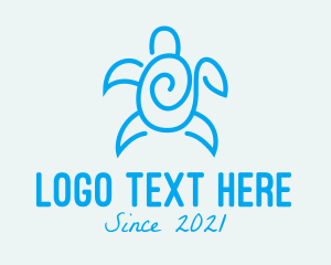 Blue Sea Turtle logo