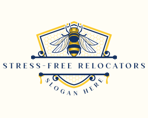 Honeybee Organic Farm Logo