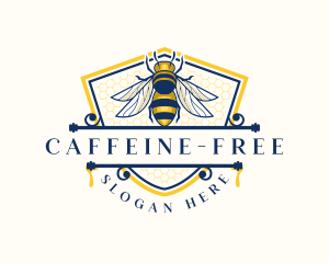 Honeybee Organic Farm logo design