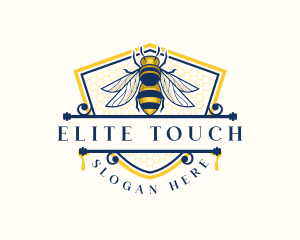 Honeybee Organic Farm logo design