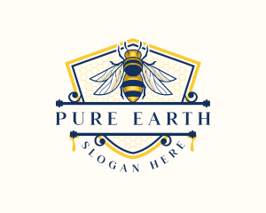 Honeybee Organic Farm logo