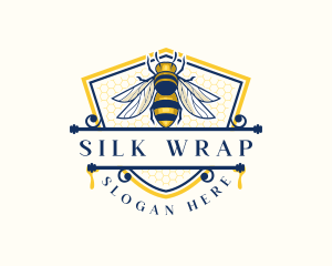 Honeybee Organic Farm logo design