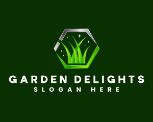 Modern Lawn Garden logo design