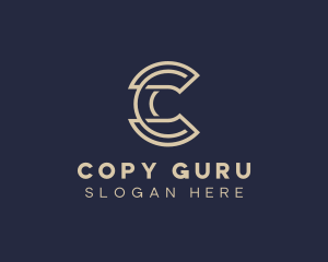 Business Startup Letter C logo design