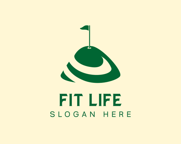 Golf logo example 1