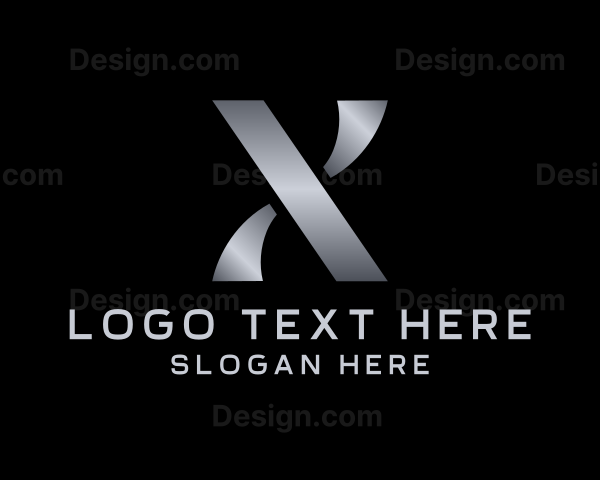 Luxury Metal Jewelry Logo