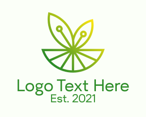 Botanical Leaf Gardening logo