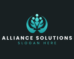 People Support Foundation logo design