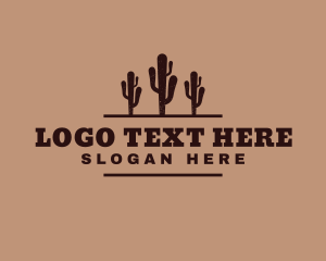 Generic Western Cactus logo