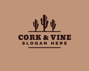 Generic Western Cactus logo design