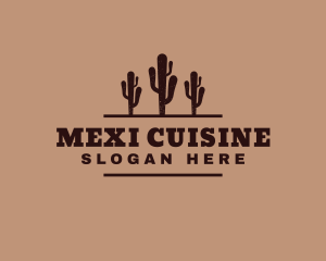 Generic Western Cactus logo design