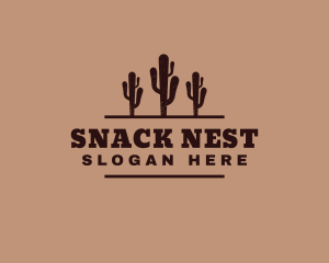 Generic Western Cactus logo design